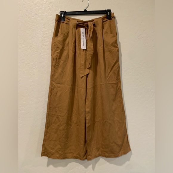 Amour Vert Wide Leg Pants size large - Picture 3 of 13